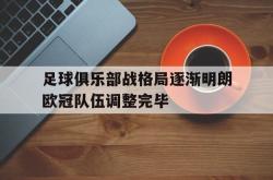 双赢平台app下载-足球俱乐部战格局逐渐明朗欧冠队伍调整完毕