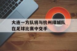 双赢平台官方网址-大连一方队将与杭州绿城队在足球比赛中交手